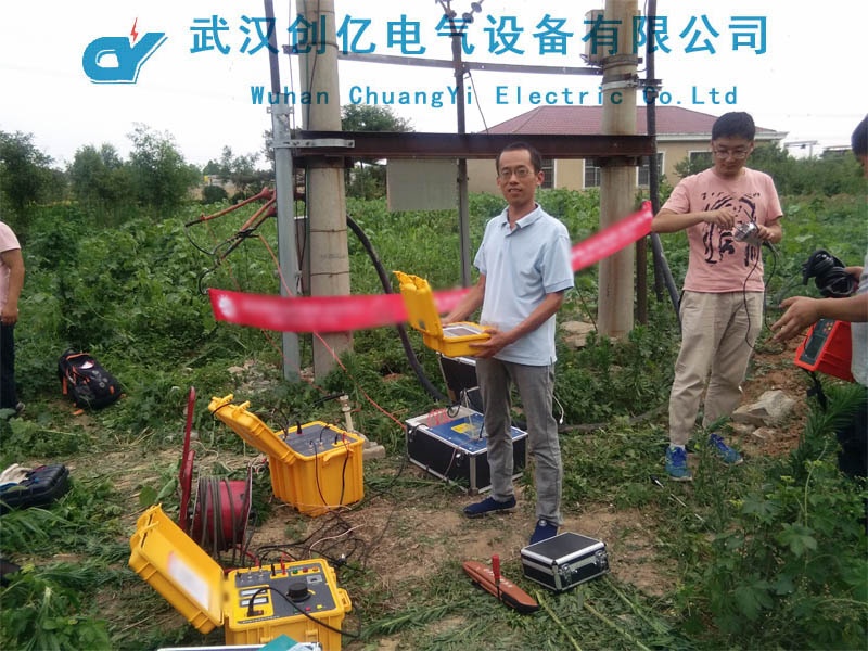 炎炎夏日，我司為孟電集團(tuán)調(diào)試電纜故障測試系統(tǒng)售后保障